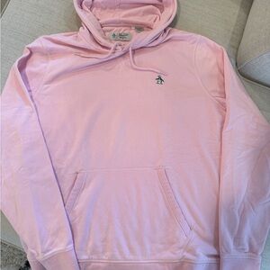 Original Penguin Men's Light Pink Hoodie